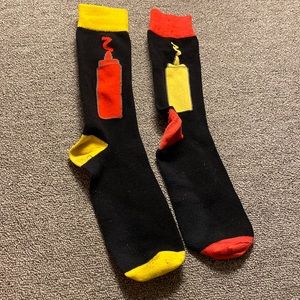 Ketchup and Mustard Dress Socks